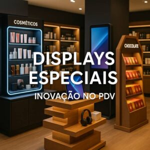 Displays Especiais em diversos PDVs