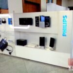Display de parede Philips Ilha Multimídia