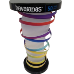 Expositor giratório de chão