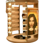 Display de chão Ilha iluminado em LED