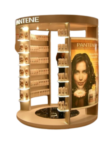 Display de chão Ilha iluminado em LED