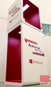 Display de Chão Modular Inteligente Lenovo
