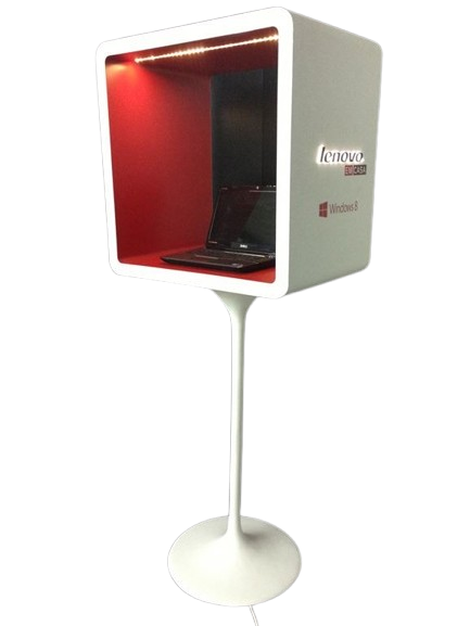 Display de Chão Inteligente Lenovo