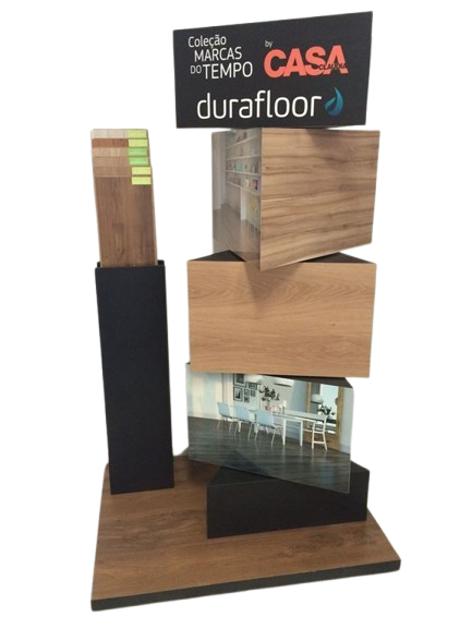 Display de Madeira - Expositor modular em madeira