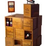 Expositor modular Almadén para Vinhos