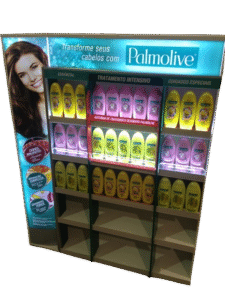 Expositor Supermercado - Palmonive